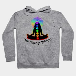 Harmony Within Chakra Mandala Hoodie